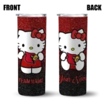 personalized-louisville-cardinals-hello-kitty-red-black-skinny-tumbler-best-selling-1.webp