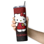 personalized-louisville-cardinals-hello-kitty-red-black-skinny-tumbler-best-selling-1.webp
