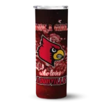 personalized-louisville-cardinals-rose-romance-red-black-skinny-tumbler-best-selling.webp