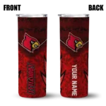 personalized-louisville-cardinals-spiral-burst-print-red-skinny-tumbler-best-selling.webp