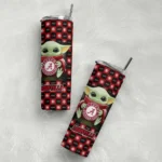 personalized-louisville-cardinals-yoda-cozy-red-black-skinny-tumbler-best-selling.webp