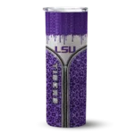 personalized-lsu-tigers-sparkle-drip-purple-skinny-tumbler-best-selling.webp