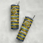 personalized-marquette-golden-eagles-patterned-waves-blue-skinny-tumbler-best-selling-1.webp