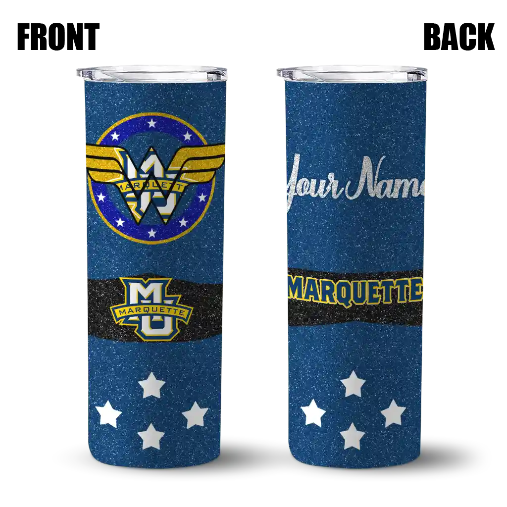 personalized-marquette-golden-eagles-star-cluster-blue-skinny-tumbler-fashion-forward.webp