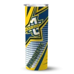 personalized-marquette-golden-eagles-web-stripes-blue-white-skinny-tumbler-best-selling.webp