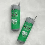 personalized-marshall-thundering-herd-pixel-fade-green-skinny-tumbler-best-selling-1.webp