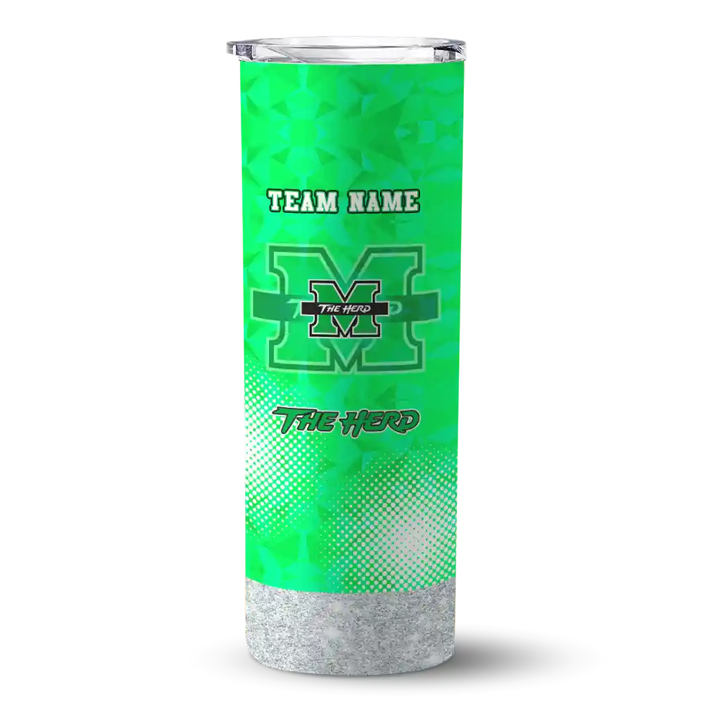 personalized-marshall-thundering-herd-starburst-tiles-green-skinny-tumbler-best-selling-1.webp personalized marshall thundering herd starburst tiles green skinny tumbler best selling 1