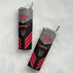 personalized-maryland-terrapins-hexagon-honeycomb-red-black-skinny-tumbler-best-selling.webp