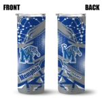 personalized-memphis-tigers-helmet-clash-blue-skinny-tumbler-best-selling.webp