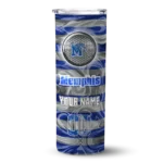 personalized-memphis-tigers-patterned-waves-blue-skinny-tumbler-best-selling-1.webp