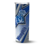 personalized-memphis-tigers-web-stripes-blue-white-skinny-tumbler-best-selling.webp