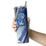 personalized-memphis-tigers-web-stripes-blue-white-skinny-tumbler-best-selling-1.webp