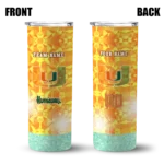 personalized-miami-hurricanes-starburst-tiles-orange-skinny-tumbler-best-selling.webp