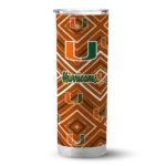 personalized-miami-hurricanes-zipper-leopard-orange-skinny-tumbler-best-selling.webp