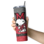 personalized-miami-redhawks-snoopy-attitude-red-skinny-tumbler-best-selling.webp