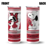 personalized-miami-redhawks-snoopy-dog-red-white-skinny-tumbler-best-selling-1.webp