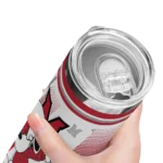 personalized-miami-redhawks-snoopy-dog-red-white-skinny-tumbler-best-selling-1.webp
