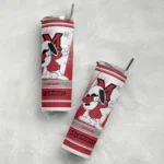 personalized-miami-redhawks-snoopy-dog-red-white-skinny-tumbler-best-selling-1.webp