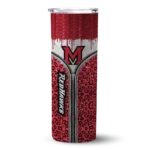 personalized-miami-redhawks-sparkle-drip-red-skinny-tumbler-best-selling.webp