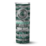 personalized-michigan-state-spartans-patterned-waves-green-skinny-tumbler-best-selling.webp