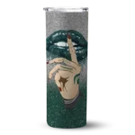 personalized-michigan-state-spartans-sparkle-lips-green-skinny-tumbler-best-selling.webp