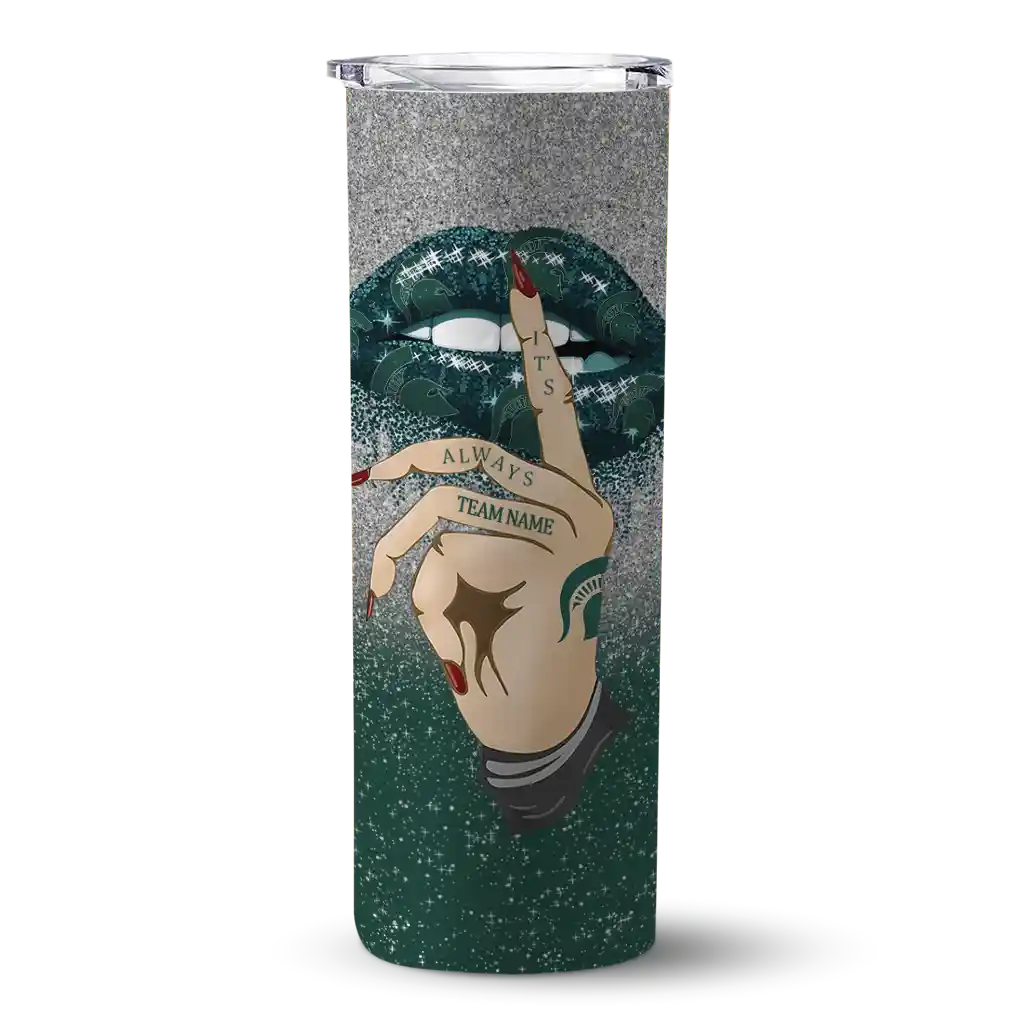 personalized-michigan-state-spartans-sparkle-lips-green-skinny-tumbler-best-selling.webp personalized michigan state spartans sparkle lips green skinny tumbler best selling