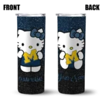 personalized-michigan-wolverines-hello-kitty-blue-black-skinny-tumbler-best-selling-1-1.webp