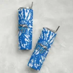 personalized-middle-tennessee-blue-raiders-metallic-grid-blue-skinny-tumbler-best-selling-1.webp
