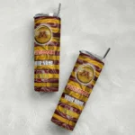 personalized-minnesota-golden-gophers-patterned-waves-maroon-skinny-tumbler-best-selling.webp