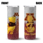 personalized-minnesota-golden-gophers-winnie-the-pooh-maroon-gray-skinny-tumbler-best-selling.webp