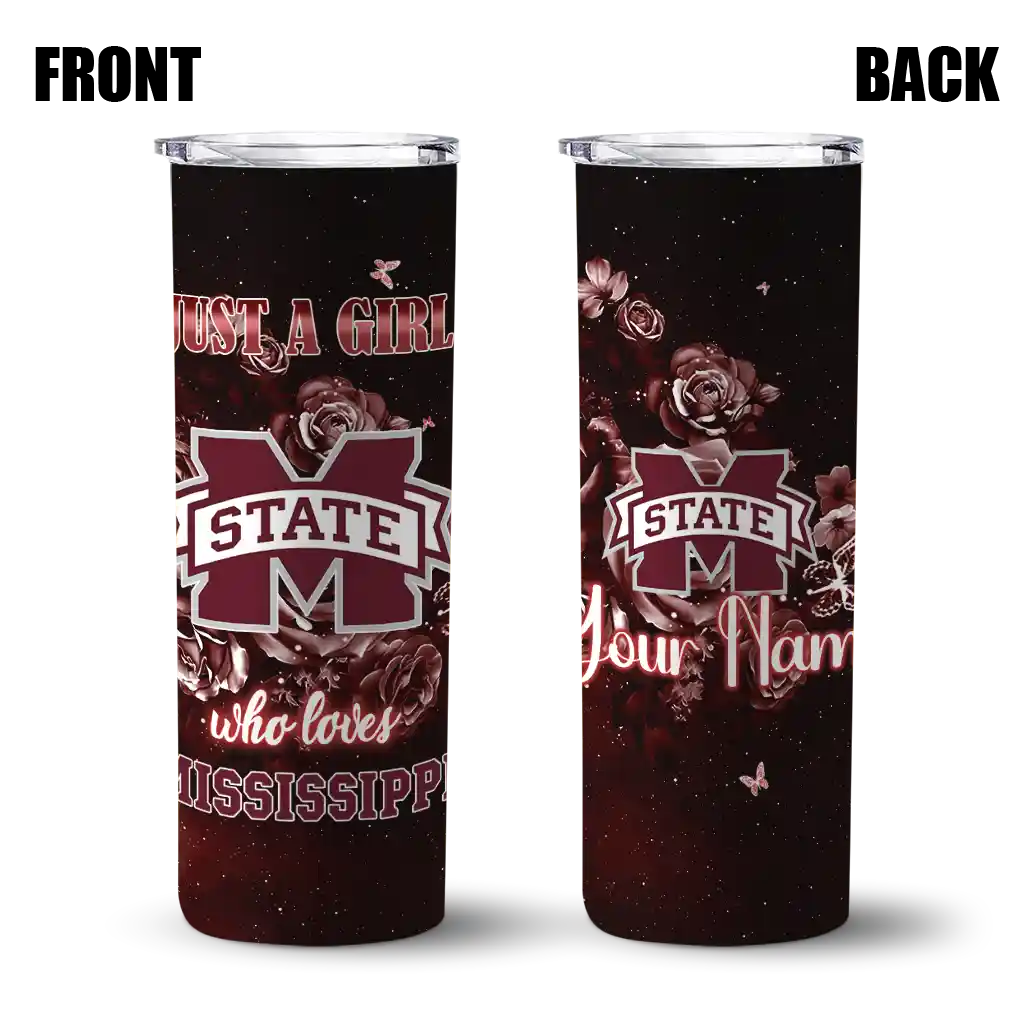 personalized-mississippi-state-bulldogs-rose-romance-maroon-black-skinny-tumbler-fashion-forward.webp