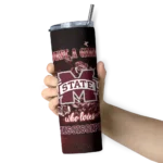 personalized-mississippi-state-bulldogs-rose-romance-maroon-black-skinny-tumbler-best-selling-1.webp