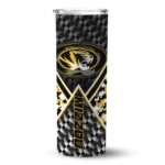 personalized-missouri-tigers-monogram-burst-black-white-skinny-tumbler-best-selling.webp