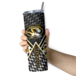 personalized-missouri-tigers-monogram-burst-black-white-skinny-tumbler-best-selling.webp