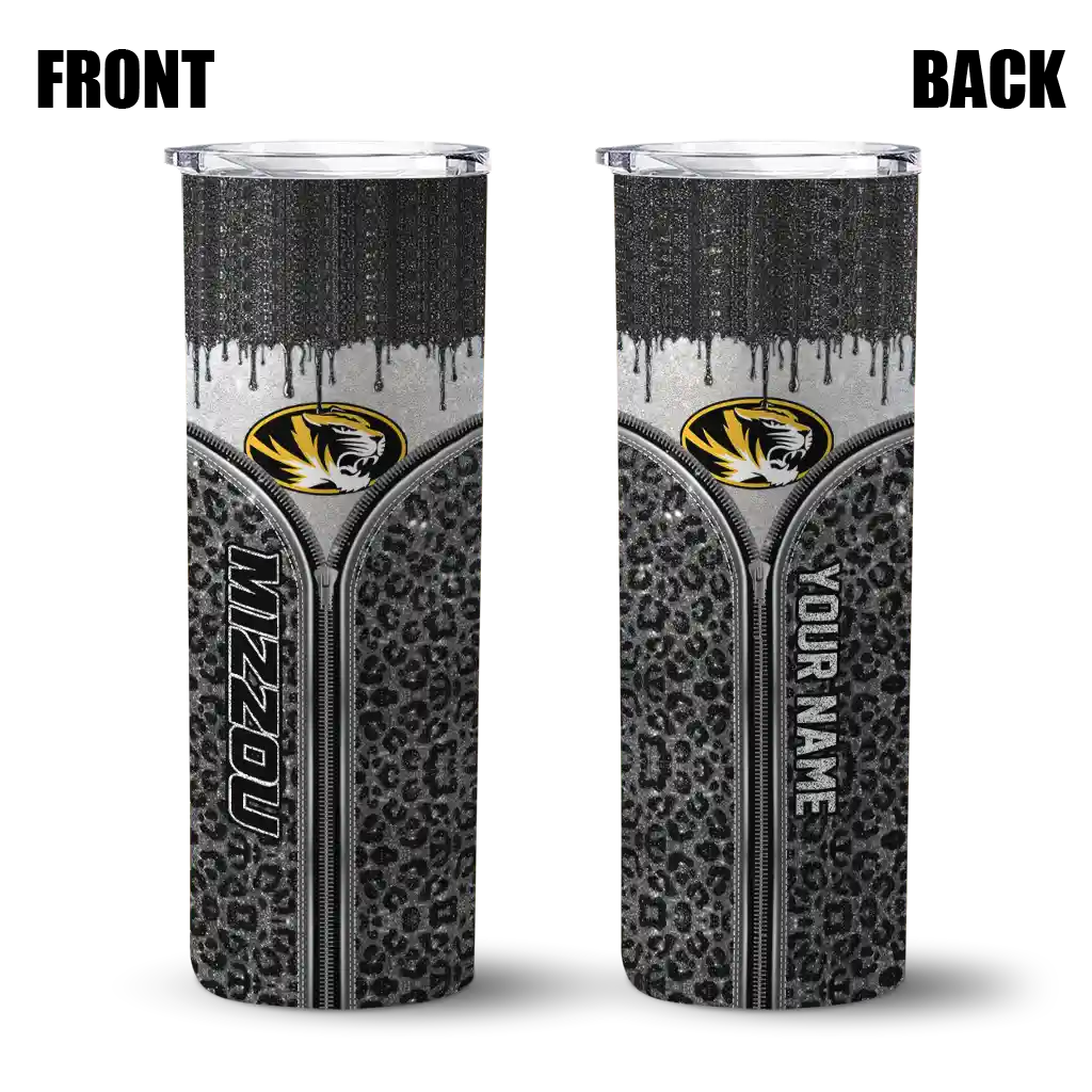 personalized-missouri-tigers-sparkle-drip-black-skinny-tumbler-fashion-forward.webp