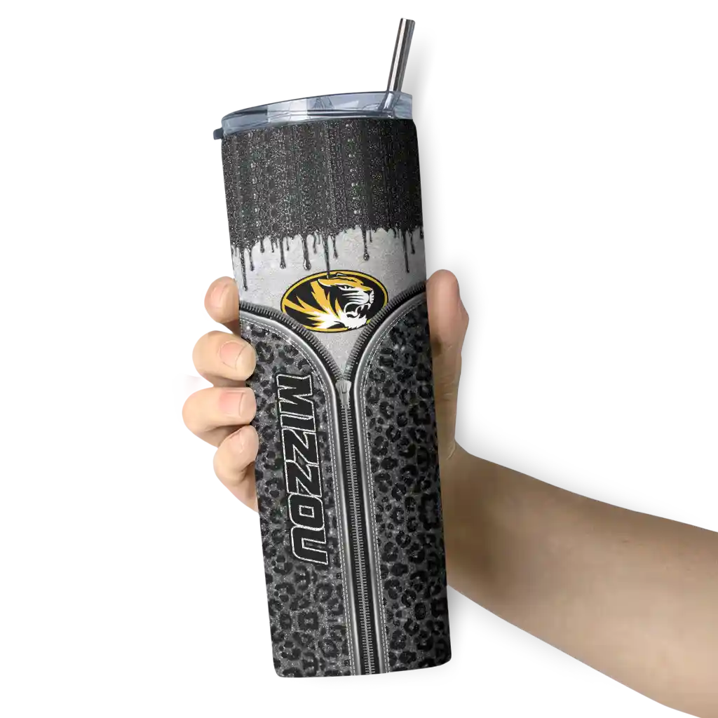 personalized-missouri-tigers-sparkle-drip-black-skinny-tumbler-premium-grade.webp