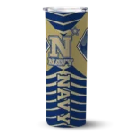 personalized-navy-midshipmen-camo-texture-blue-skinny-tumbler-best-selling.webp