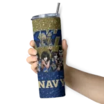 personalized-navy-midshipmen-kiss-band-gold-skinny-tumbler-best-selling.webp