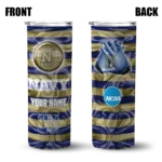 personalized-navy-midshipmen-patterned-waves-blue-skinny-tumbler-best-selling.webp