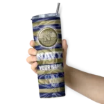 personalized-navy-midshipmen-patterned-waves-blue-skinny-tumbler-best-selling.webp