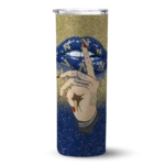 personalized-navy-midshipmen-sparkle-lips-blue-skinny-tumbler-best-selling.webp