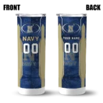 personalized-navy-midshipmen-stacked-diamond-blue-skinny-tumbler-best-selling.webp