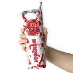 personalized-nc-state-wolfpack-claw-marks-red-white-skinny-tumbler-best-selling.webp