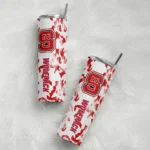 personalized-nc-state-wolfpack-claw-marks-red-white-skinny-tumbler-best-selling.webp