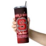 personalized-nc-state-wolfpack-rose-romance-red-black-skinny-tumbler-best-selling.webp