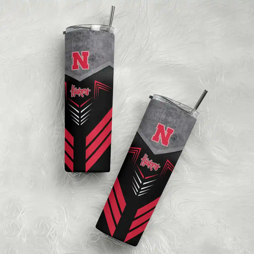 personalized-nebraska-cornhuskers-hexagon-honeycomb-red-black-skinny-tumbler-top-rated.webp blank