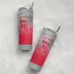 personalized-nebraska-cornhuskers-swirl-texture-red-skinny-tumbler-best-selling.webp