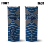 personalized-nevada-wolf-pack-camo-texture-blue-skinny-tumbler-best-selling.webp