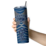 personalized-nevada-wolf-pack-camo-texture-blue-skinny-tumbler-best-selling.webp