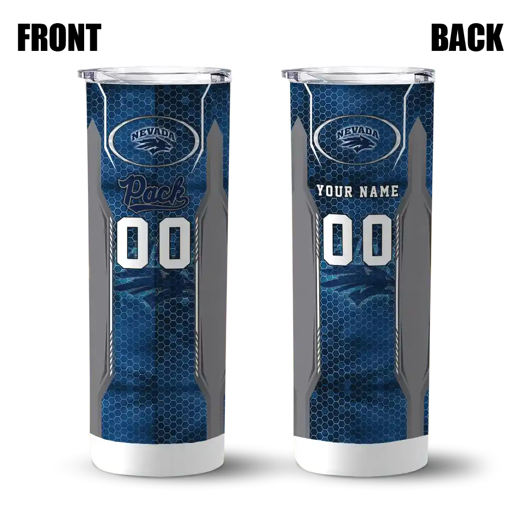personalized-nevada-wolf-pack-stacked-diamond-blue-skinny-tumbler-fashion-forward.webp